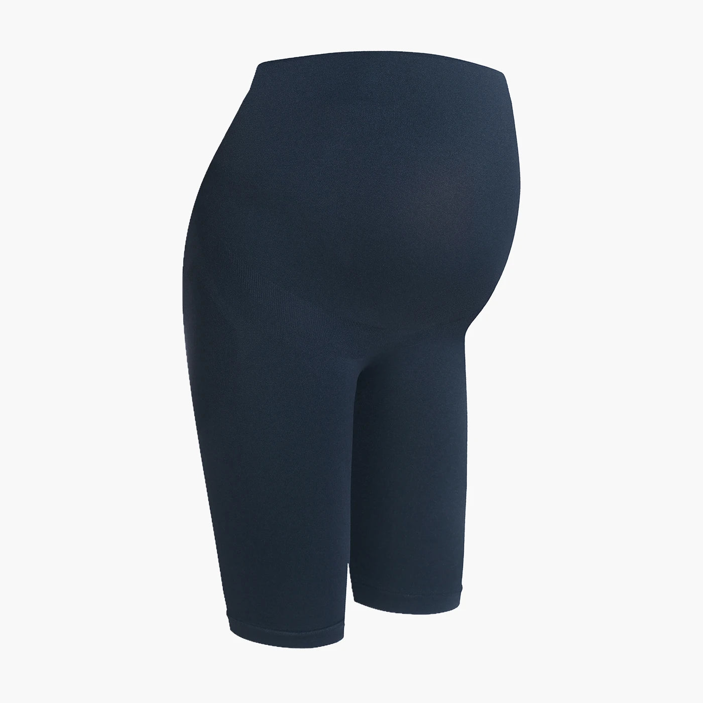Naadloze zwangerschapsshort met hoge taille