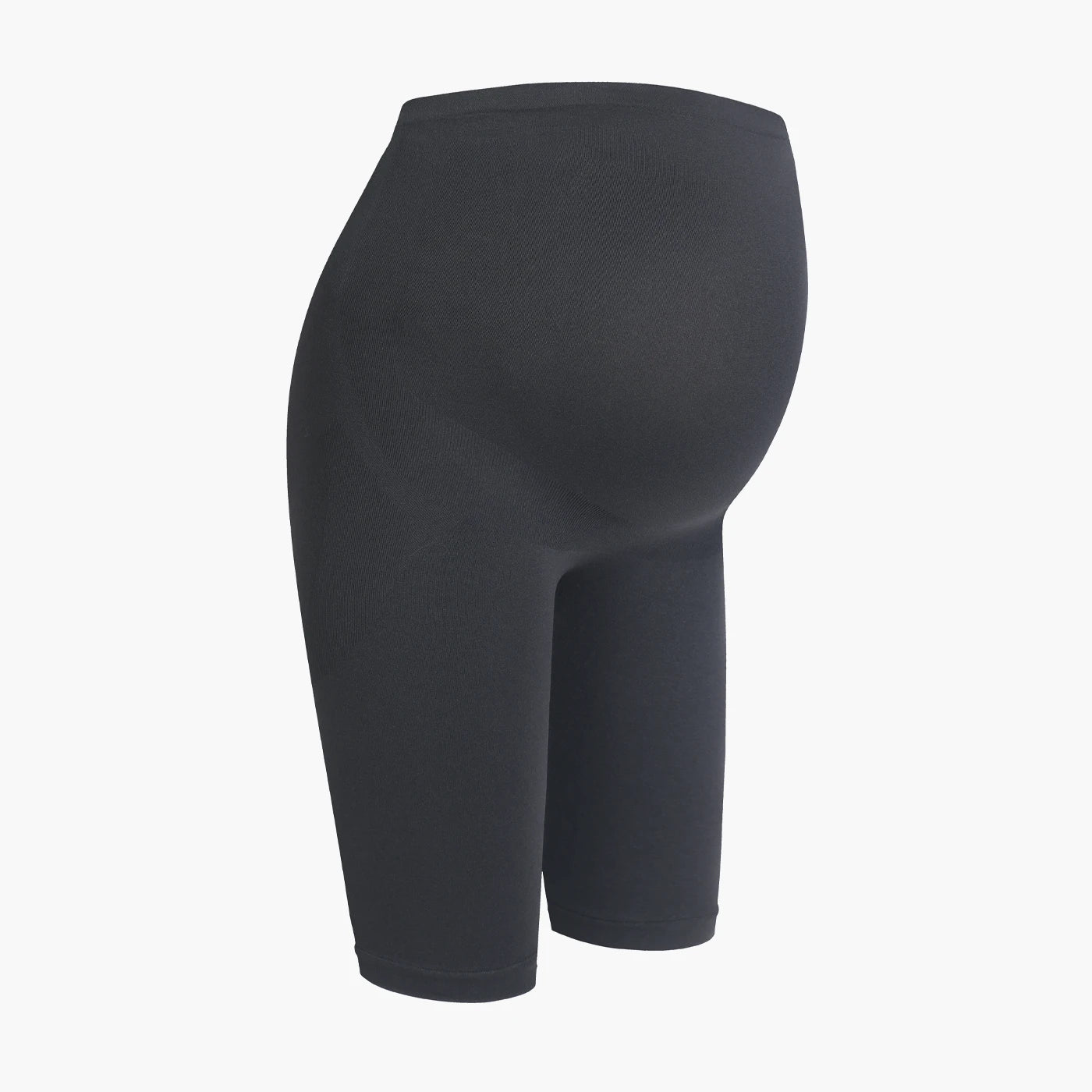 Naadloze zwangerschapsshort met hoge taille