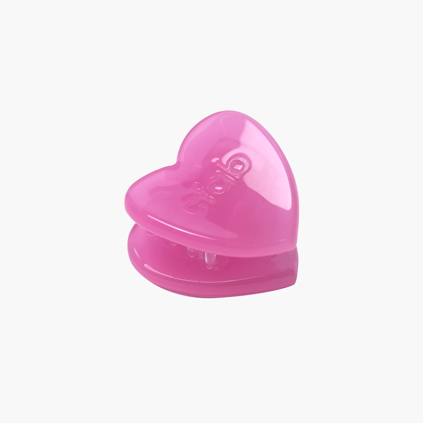 Mini pinzas para el pelo con forma de corazón