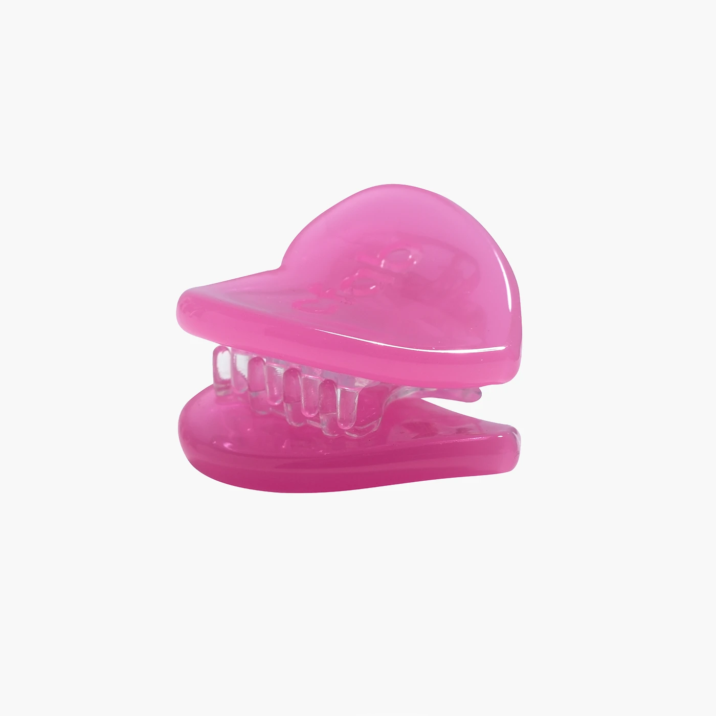 Mini pinzas para el pelo con forma de corazón