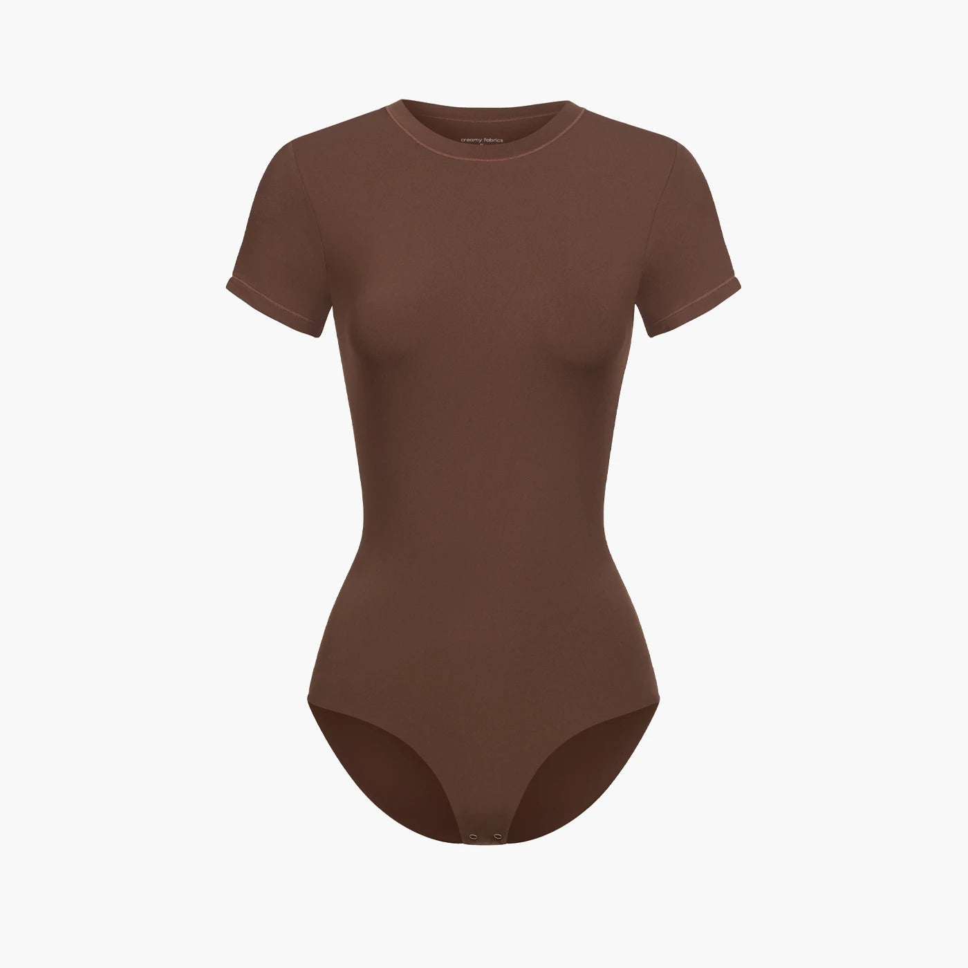 T-shirt-body met ronde hals