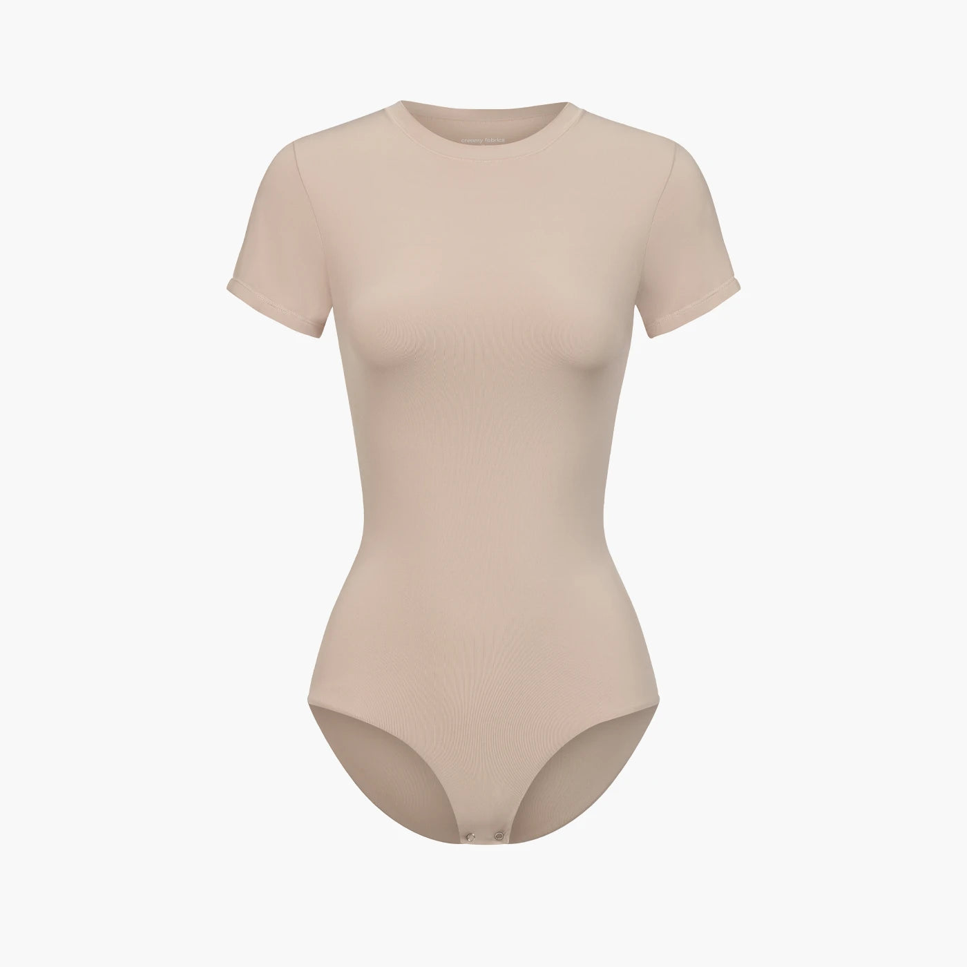T-shirt-body met ronde hals