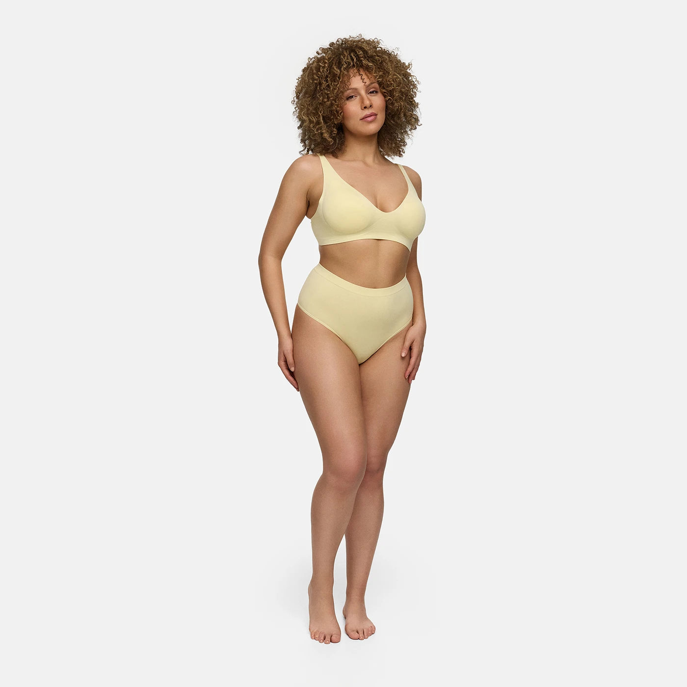 Tanga Seamless de talle alto | Pack de 3