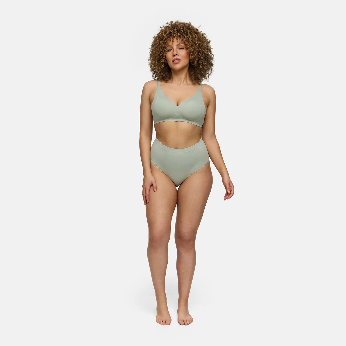 Tanga Seamless de talle alto | Pack de 3